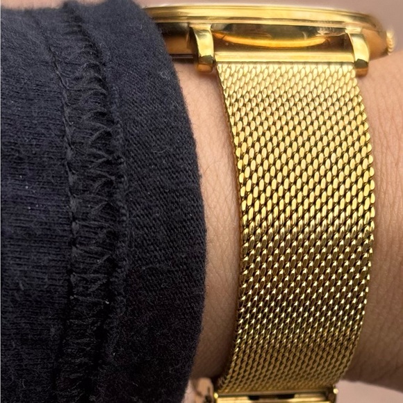 Versace Gold-Tone Medusa Mesh Bracelet Watch main image 3